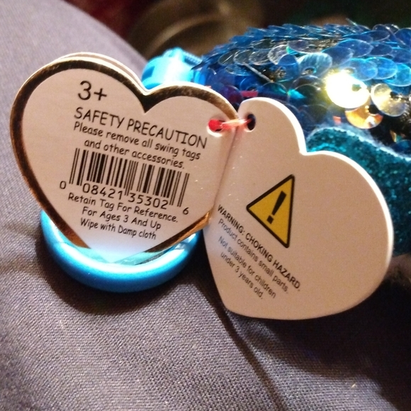 Ty Flippables Clip on Peyton the Penguin - Picture 7 of 9